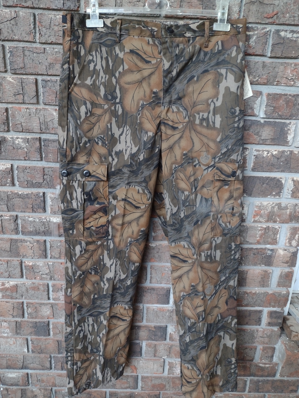 NWT Tall Timber Outdoors Mossy Oak Camo Cargo Pants Men's L (36X32) Hunting